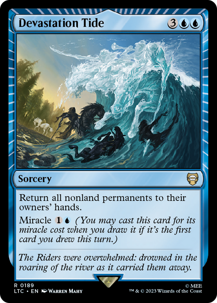 Devastation Tide [The Lord of the Rings: Tales of Middle-Earth Commander] | Card Merchant Takapuna