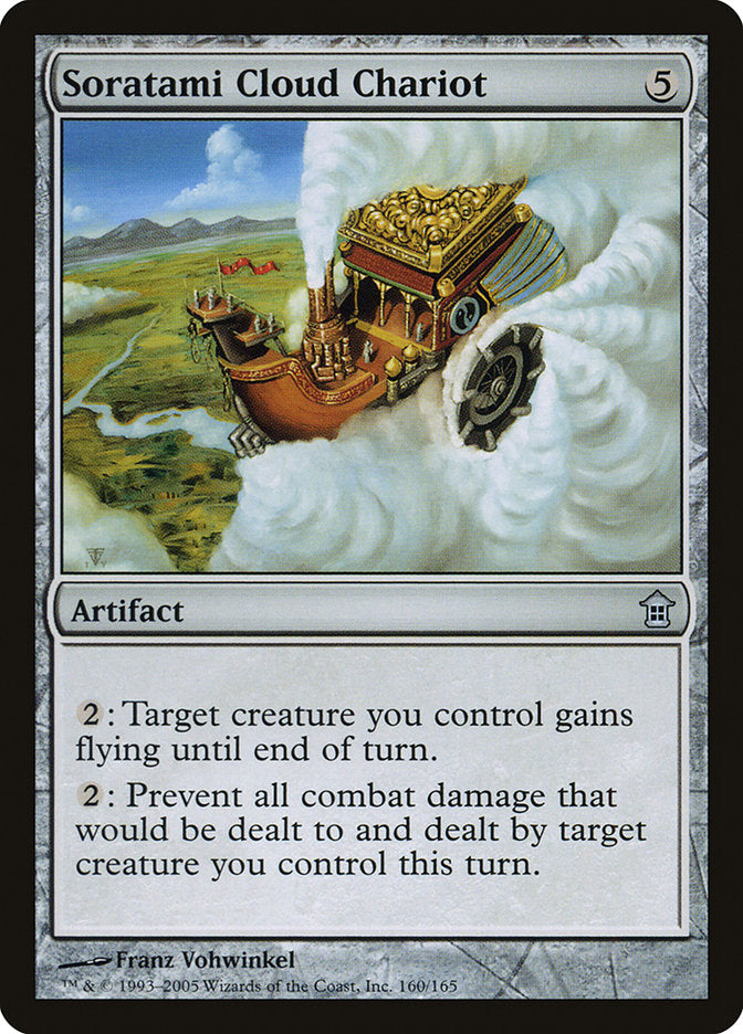 Soratami Cloud Chariot [Saviors of Kamigawa] | Card Merchant Takapuna
