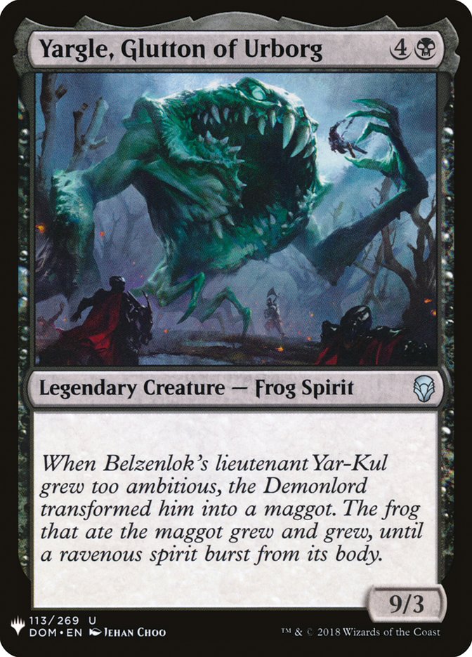 Yargle, Glutton of Urborg [Mystery Booster] | Card Merchant Takapuna