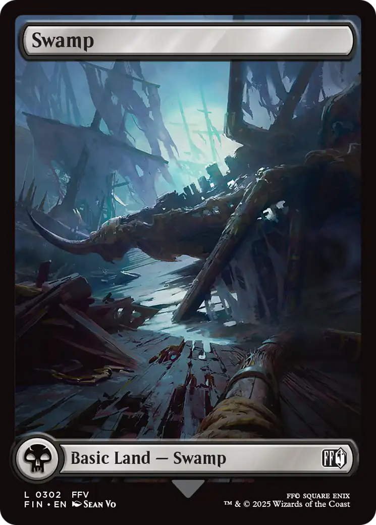 Swamp (0302) [FINAL FANTASY] | Card Merchant Takapuna