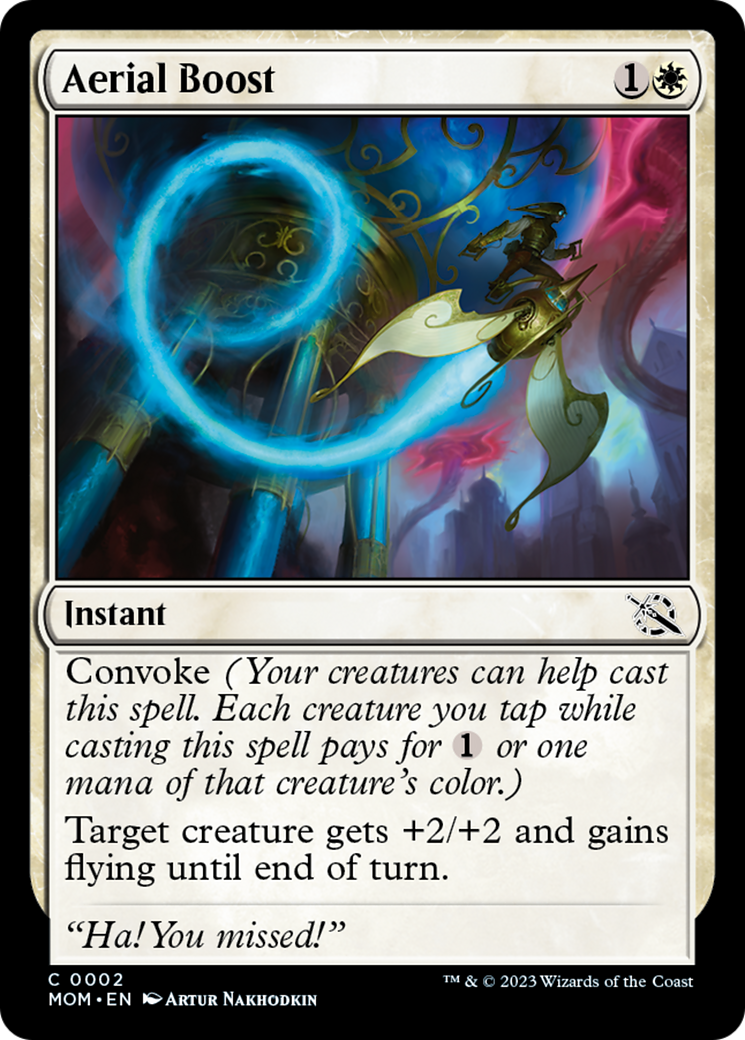 Aerial Boost [March of the Machine] | Card Merchant Takapuna