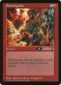 Earthquake (Oversized) [Oversize Cards] | Card Merchant Takapuna