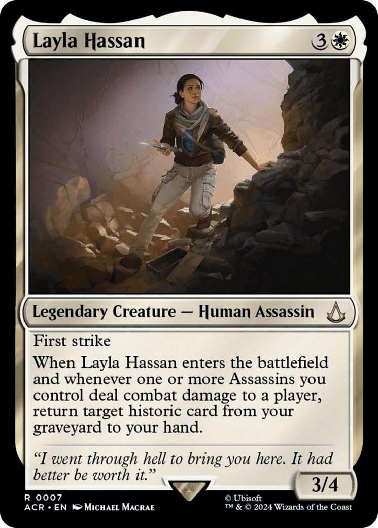 Layla Hassan [Assassin's Creed] | Card Merchant Takapuna