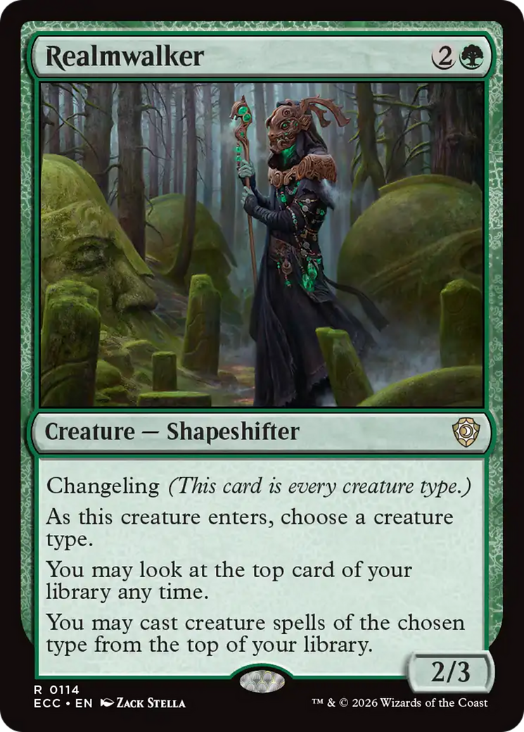 Realmwalker [Lorwyn Eclipsed Commander] | Card Merchant Takapuna