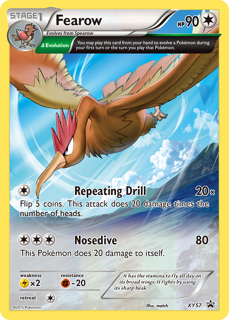 Fearow (XY57) [XY: Black Star Promos] | Card Merchant Takapuna