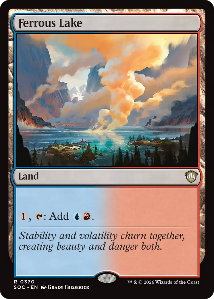 Ferrous Lake [Secrets of Strixhaven Commander] | Card Merchant Takapuna