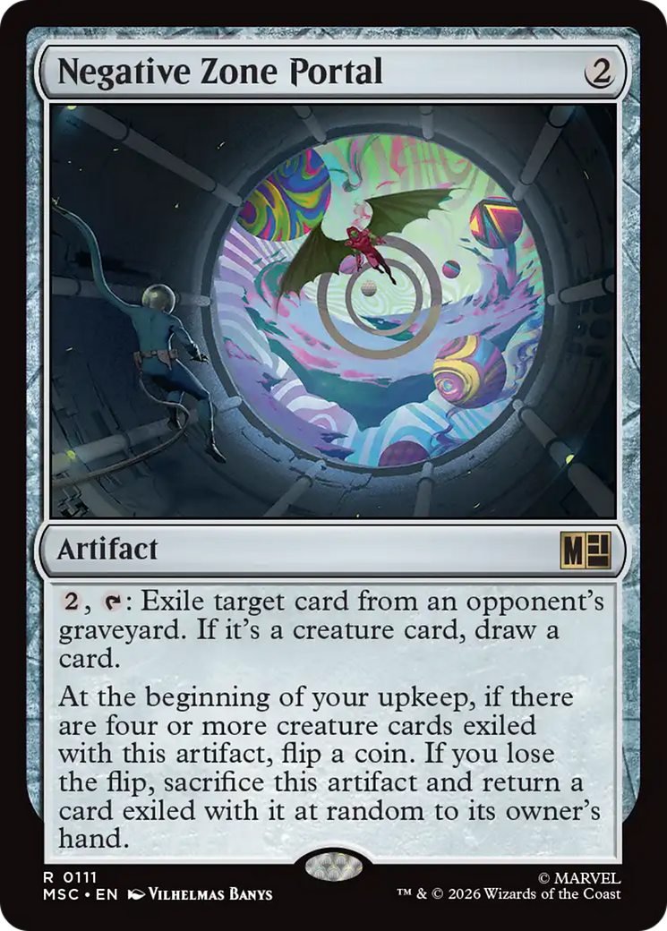 Negative Zone Portal (Surge Foil) [Marvel Super Heroes Commander] | Card Merchant Takapuna