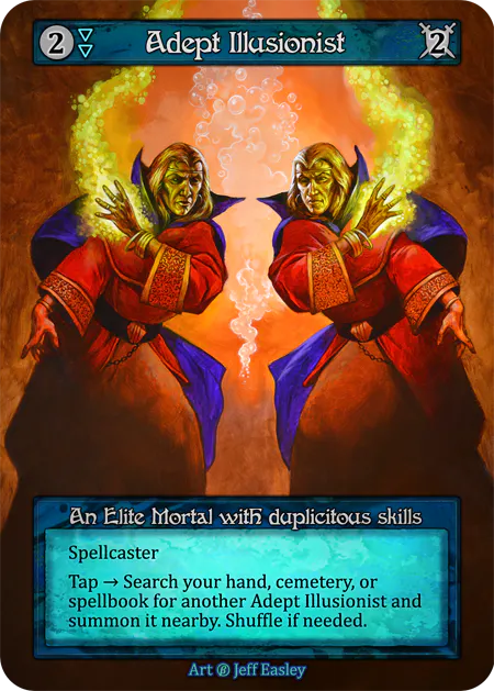 Adept Illusionist - Beta | Card Merchant Takapuna