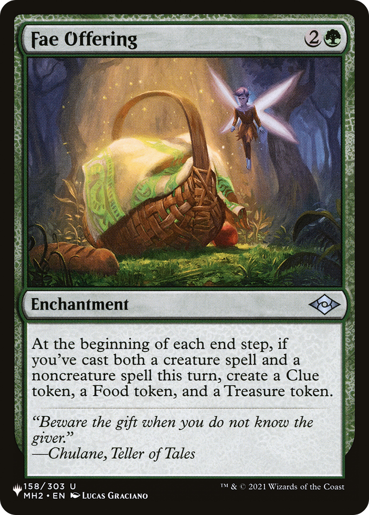 Fae Offering [The List] | Card Merchant Takapuna