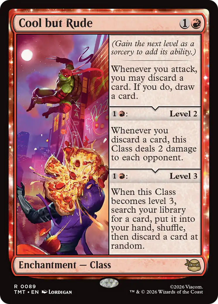 Cool but Rude [Teenage Mutant Ninja Turtles] | Card Merchant Takapuna