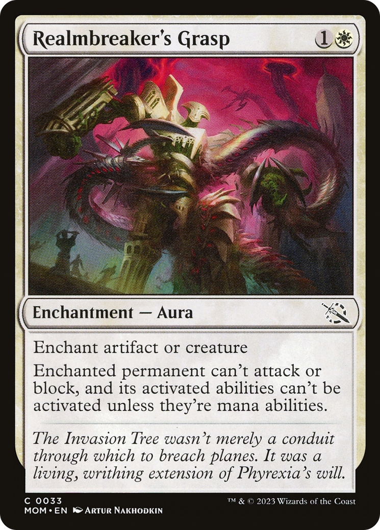 Realmbreaker's Grasp [March of the Machine] | Card Merchant Takapuna