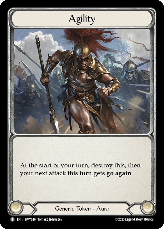 Agility [HVY240] (Heavy Hitters) | Card Merchant Takapuna