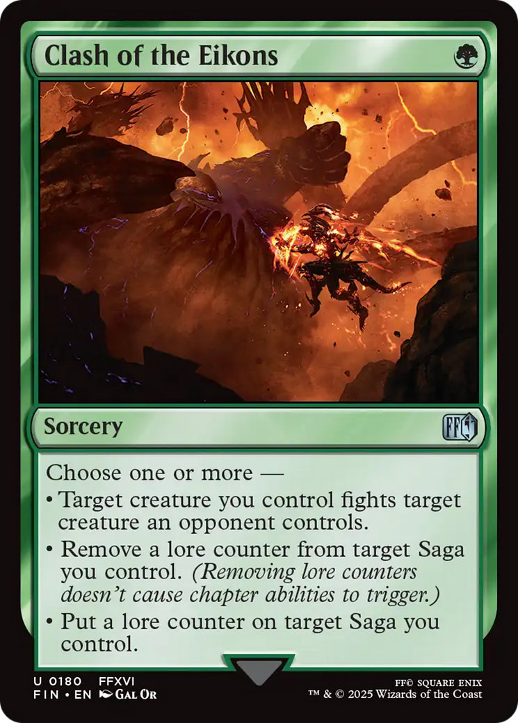 Clash of the Eikons [FINAL FANTASY] | Card Merchant Takapuna