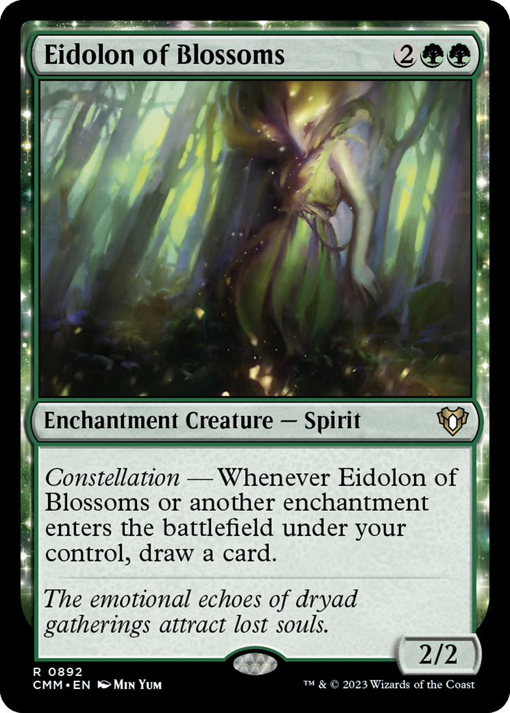 Eidolon of Blossoms [Commander Masters] | Card Merchant Takapuna