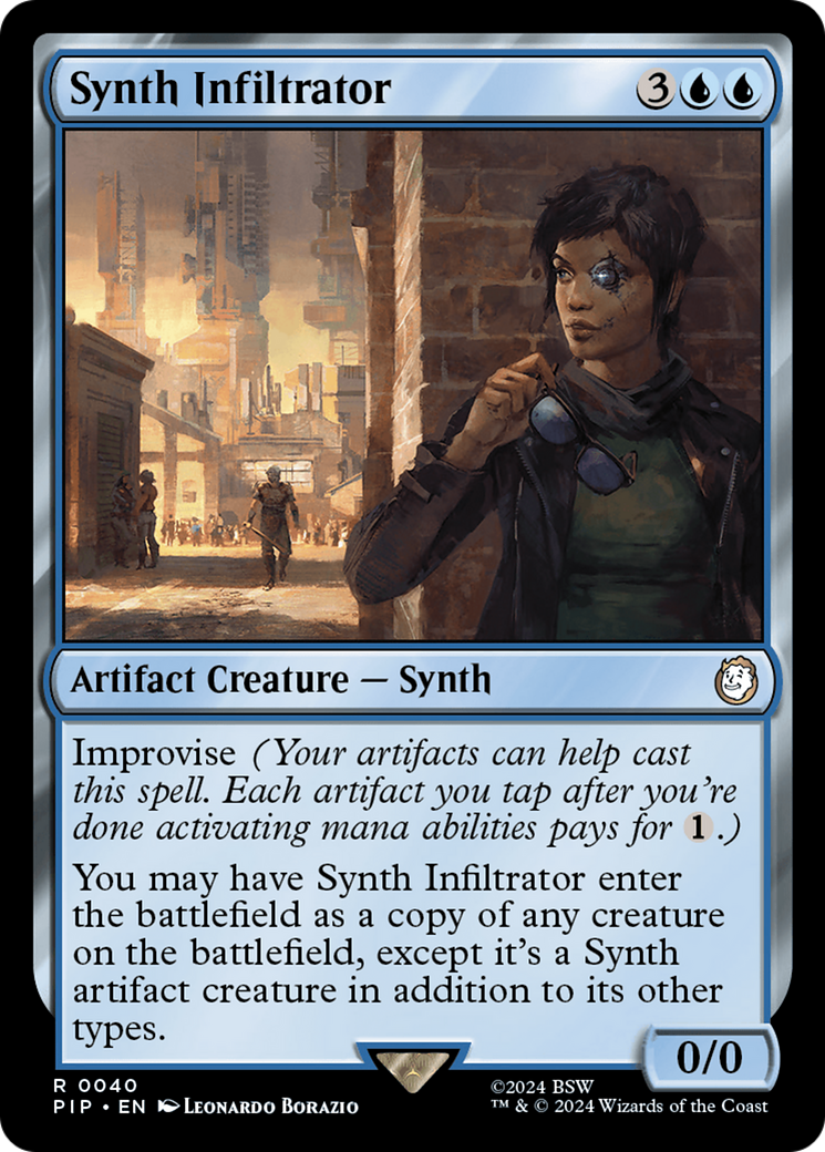 Synth Infiltrator [Fallout] | Card Merchant Takapuna