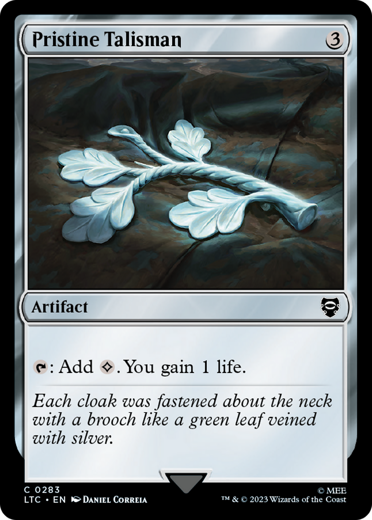 Pristine Talisman [The Lord of the Rings: Tales of Middle-Earth Commander] | Card Merchant Takapuna