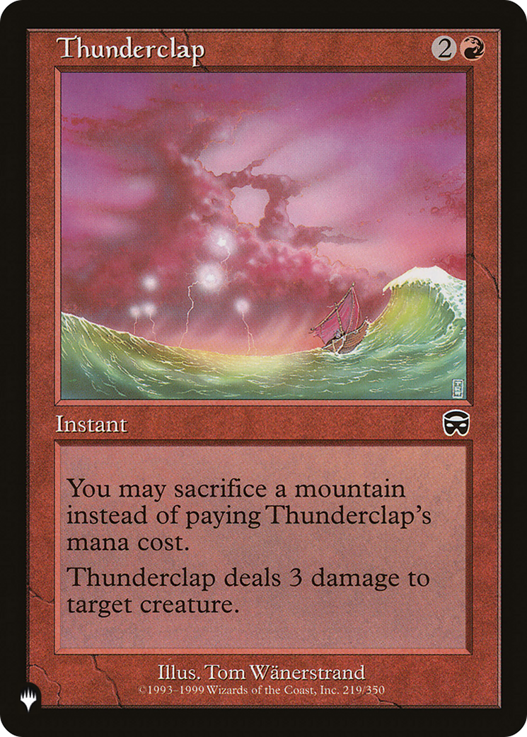 Thunderclap [The List] | Card Merchant Takapuna