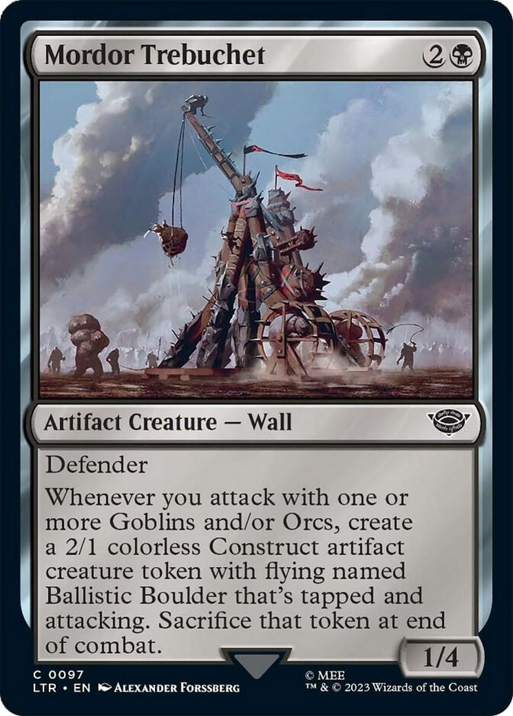 Mordor Trebuchet [The Lord of the Rings: Tales of Middle-Earth] | Card Merchant Takapuna