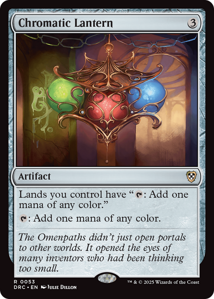 Chromatic Lantern [Aetherdrift Commander] | Card Merchant Takapuna