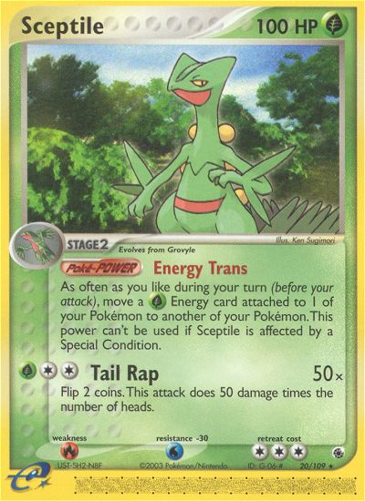 Sceptile (20/109) [EX: Ruby & Sapphire] | Card Merchant Takapuna