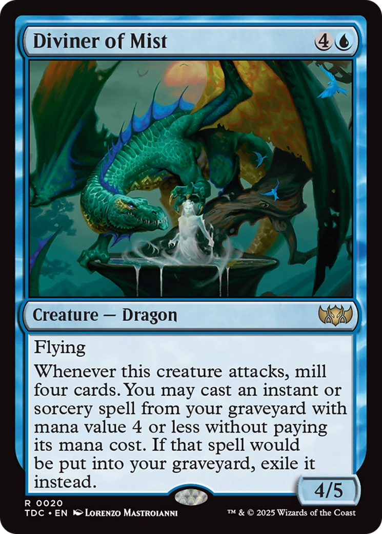 Diviner of Mist [Tarkir: Dragonstorm Commander] | Card Merchant Takapuna