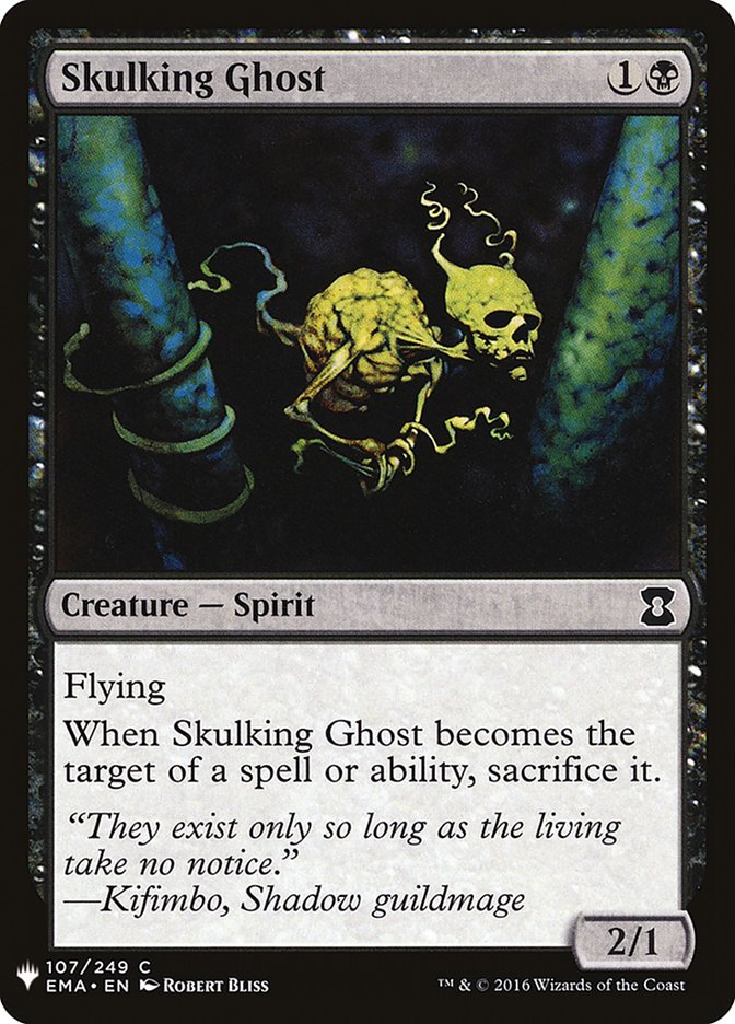Skulking Ghost [Mystery Booster] | Card Merchant Takapuna