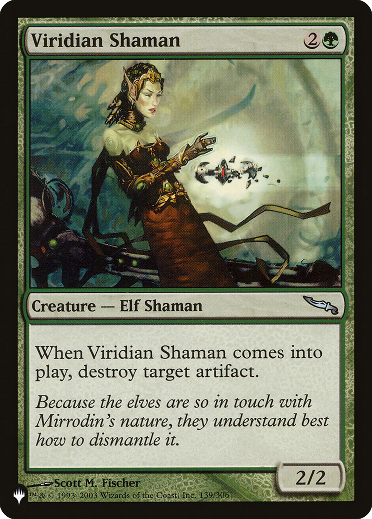 Viridian Shaman [The List] | Card Merchant Takapuna