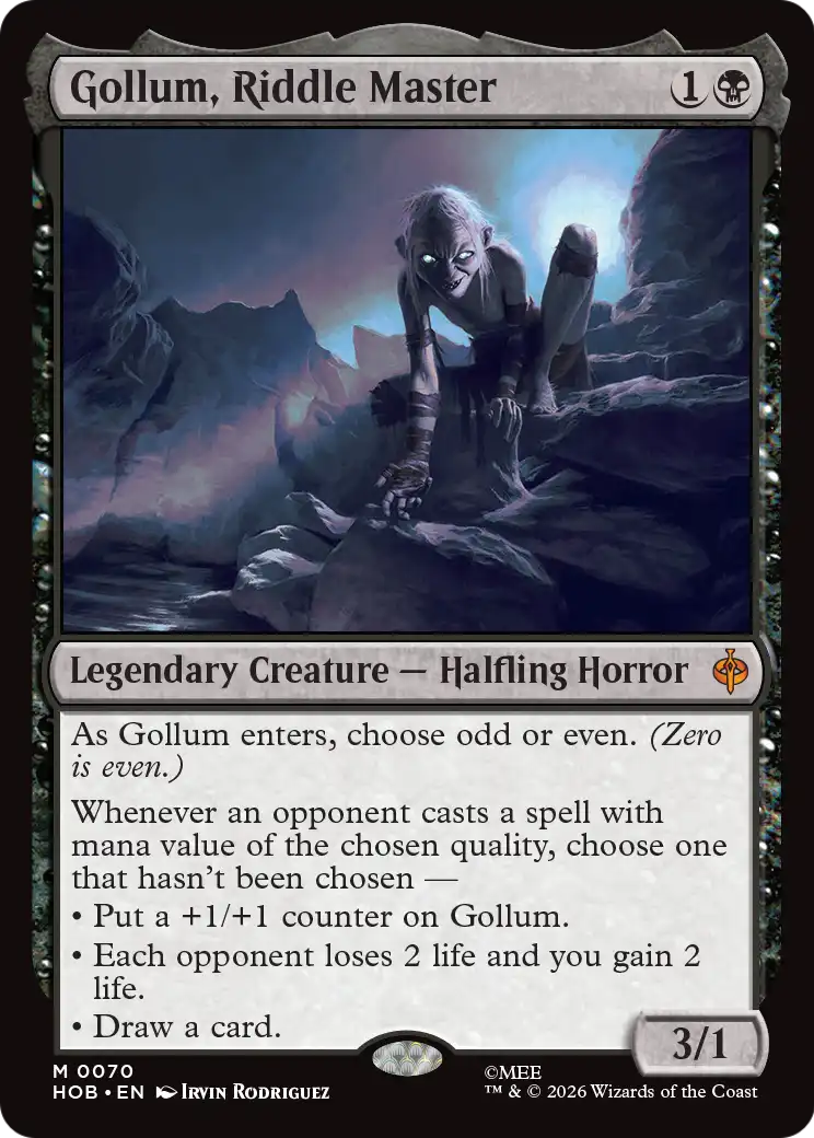 Gollum, Riddle Master [The Hobbit] | Card Merchant Takapuna
