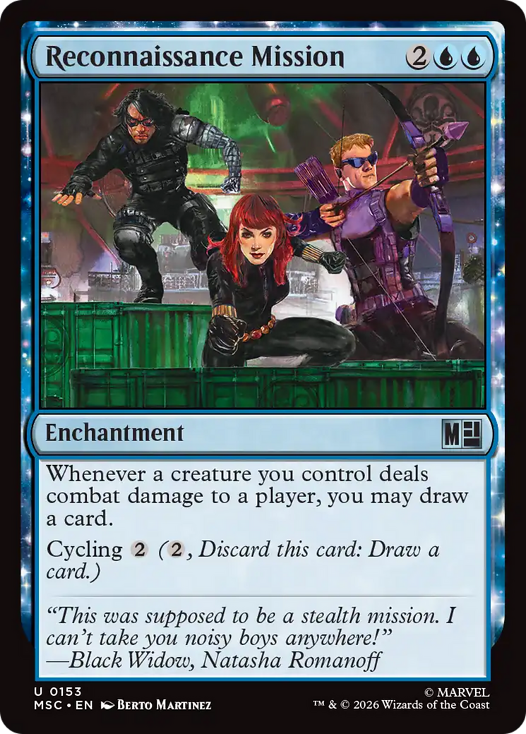 Reconnaissance Mission [Marvel Super Heroes Commander] | Card Merchant Takapuna