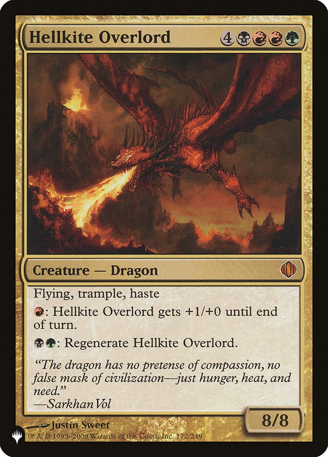 Hellkite Overlord [The List] | Card Merchant Takapuna