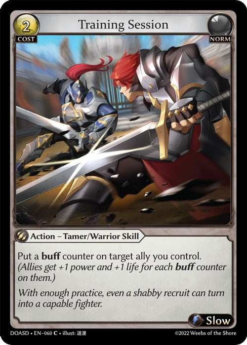 Training Session (060) [Dawn of Ashes: Starter Decks] | Card Merchant Takapuna
