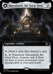 Matzalantli, the Great Door // The Core (Extended Art) [The Lost Caverns of Ixalan] | Card Merchant Takapuna