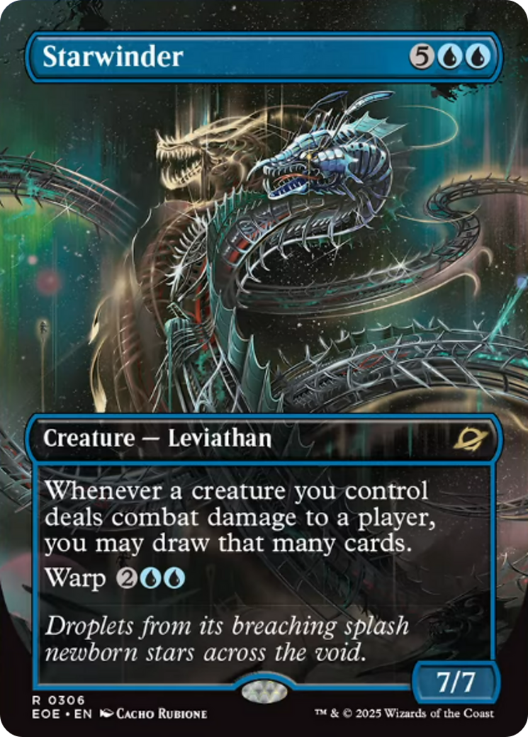 Starwinder (0306) (Borderless) [Edge of Eternities] | Card Merchant Takapuna
