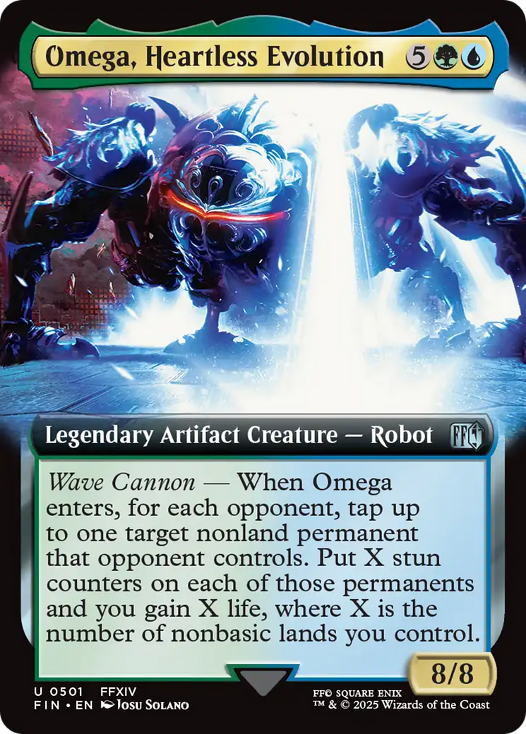 Omega, Heartless Evolution (Extended Art) [FINAL FANTASY] | Card Merchant Takapuna