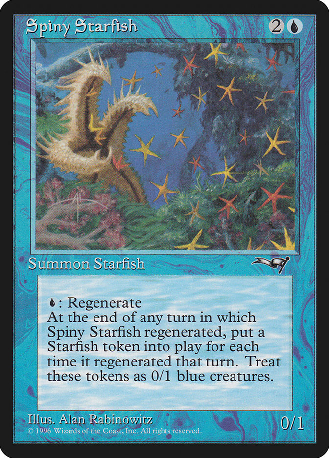 Spiny Starfish [Alliances] | Card Merchant Takapuna