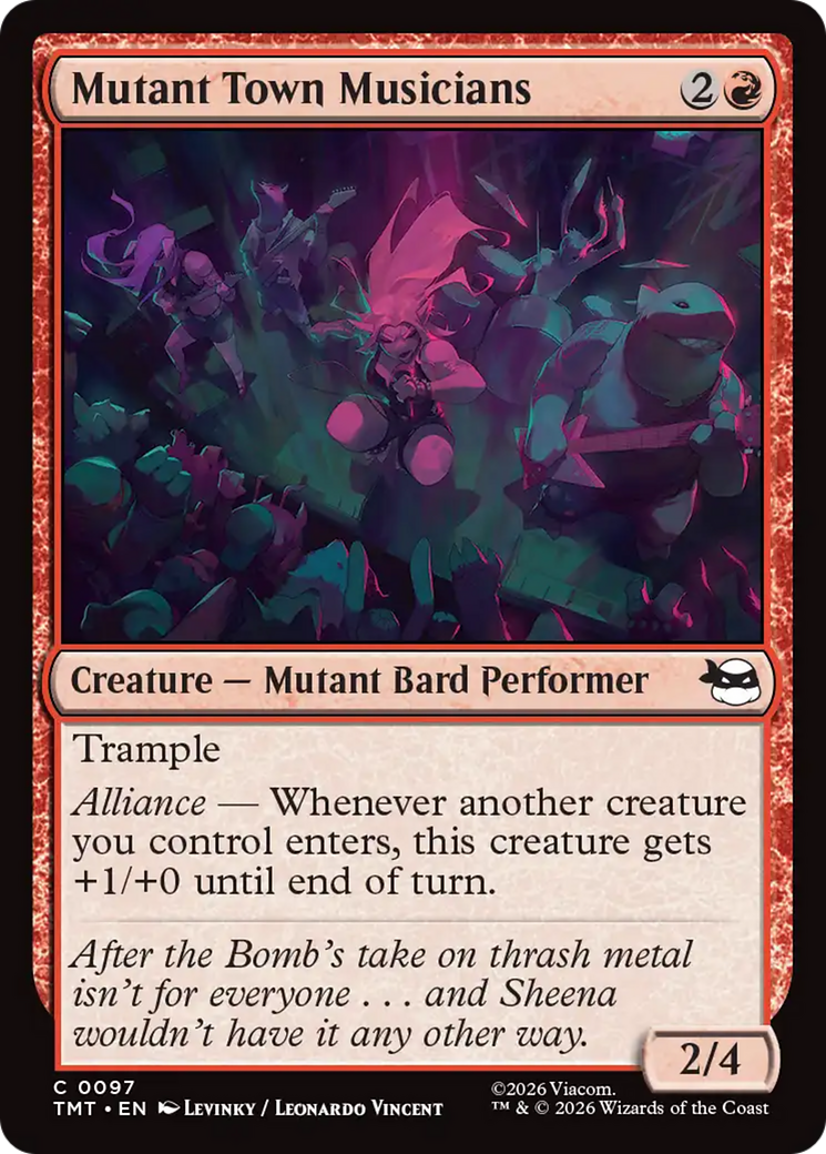 Mutant Town Musicians [Teenage Mutant Ninja Turtles] | Card Merchant Takapuna