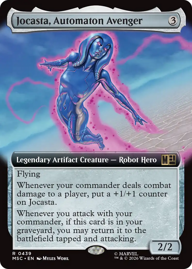 Jocasta, Automaton Avenger (Extended Art) [Marvel Super Heroes Commander] | Card Merchant Takapuna