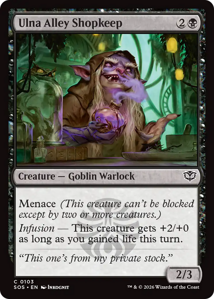 Ulna Alley Shopkeep [Secrets of Strixhaven] | Card Merchant Takapuna