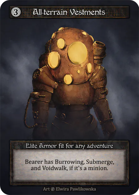 All-terrain Vestments - Beta | Card Merchant Takapuna