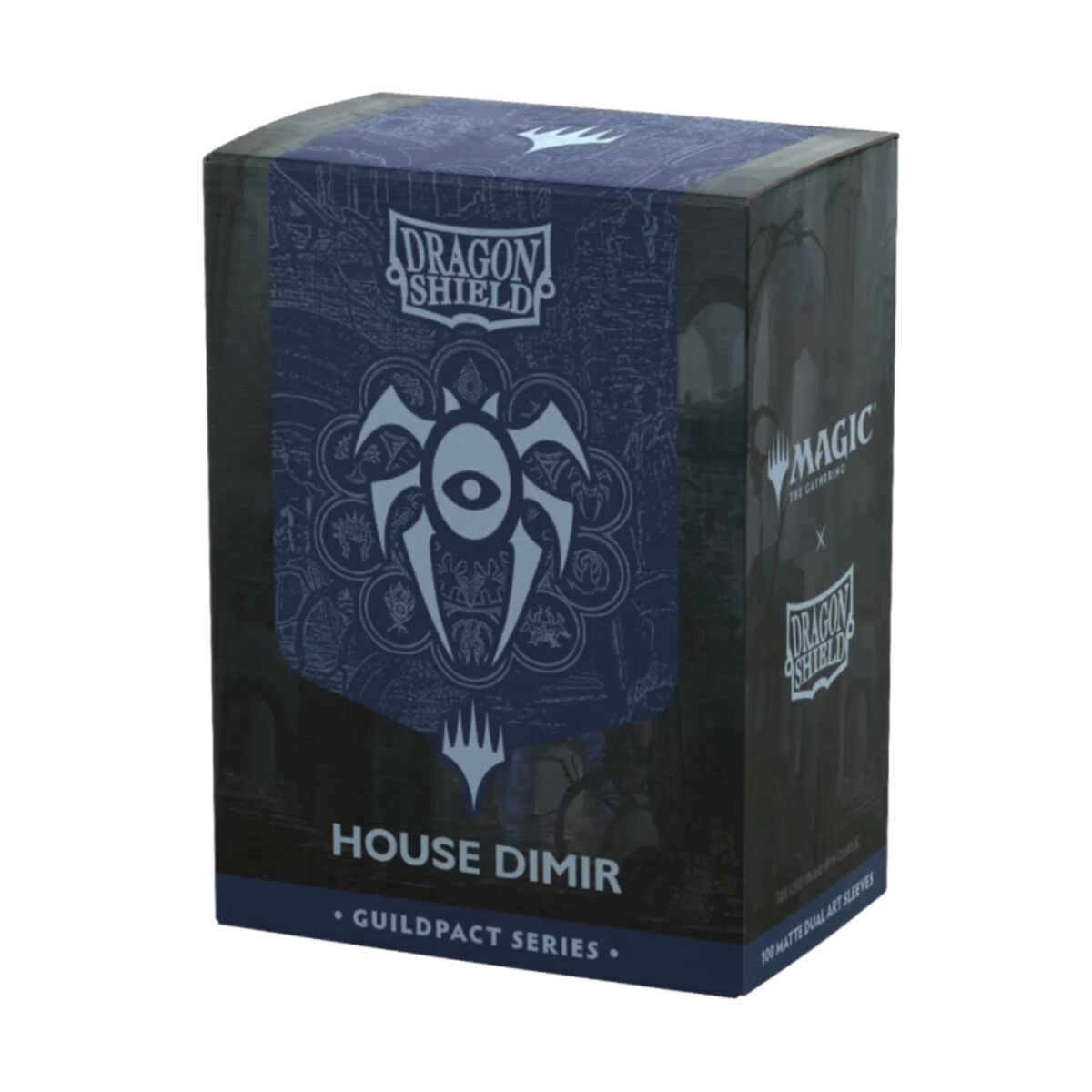 Dragon Shield: Sleeves – Matte Dual Art – MTG Guildpact Series: House Dimir | Card Merchant Takapuna