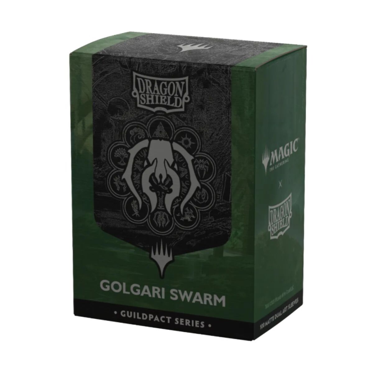 Dragon Shield: Sleeves – Matte Dual Art – MTG Guildpact Series: Golgari Swarm | Card Merchant Takapuna