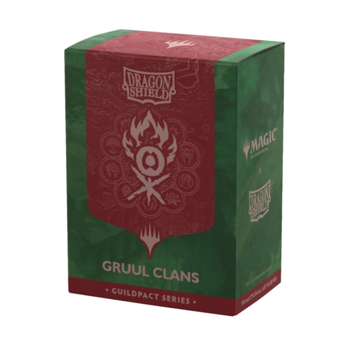 Dragon Shield: Sleeves – Matte Dual Art - MTG Guildpact Series: Gruul Clans | Card Merchant Takapuna