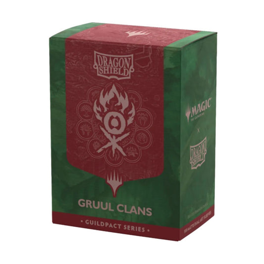 Dragon Shield: Sleeves – Matte Dual Art - MTG Guildpact Series: Gruul Clans
