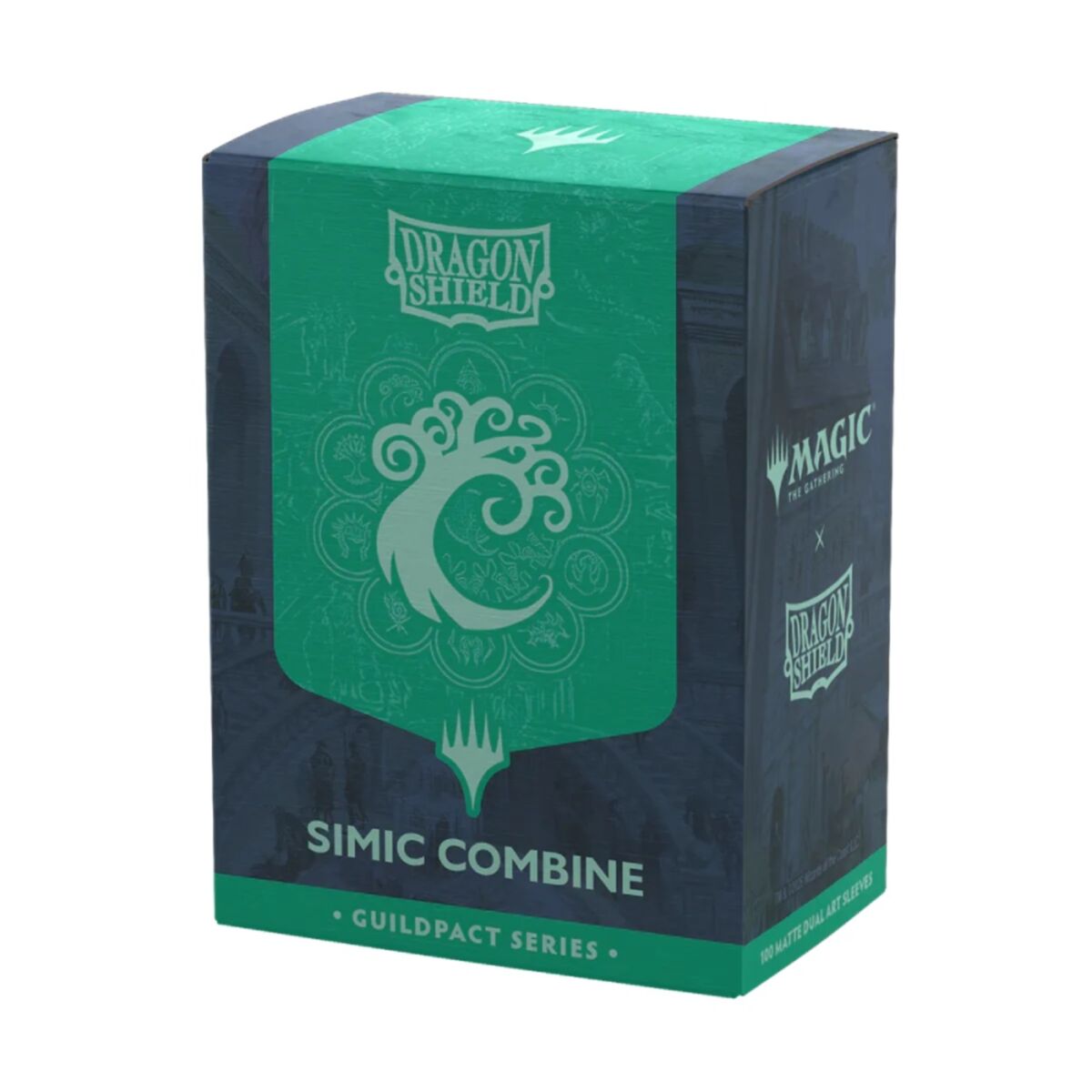 Dragon Shield: Sleeves – Matte Dual Art – MTG Guildpact Series: Simic Combine | Card Merchant Takapuna
