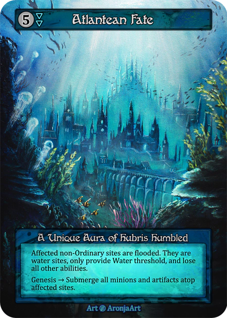 Atlantean fate - Beta | Card Merchant Takapuna