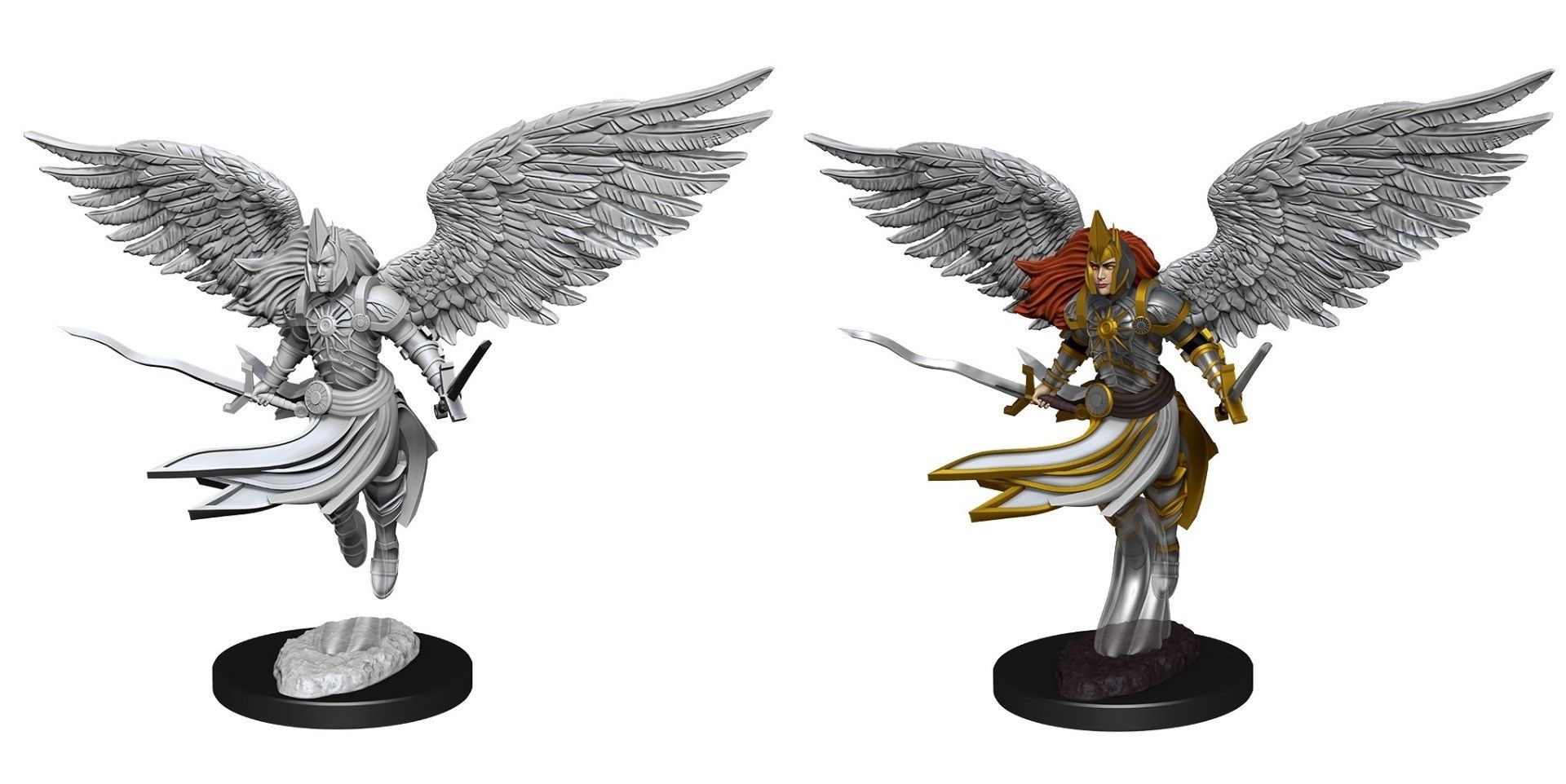 Magic the Gathering Unpainted Miniatures Aurelia Exemplar of Justice (Angel) | Card Merchant Takapuna