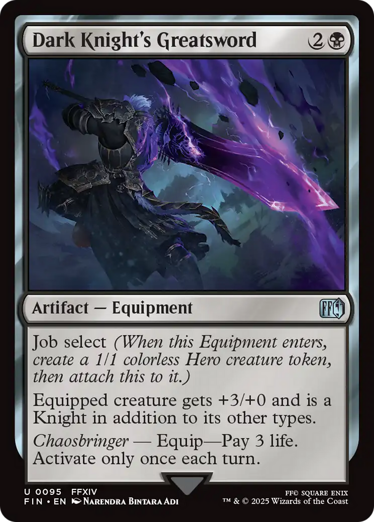 Dark Knight's Greatsword [FINAL FANTASY] | Card Merchant Takapuna