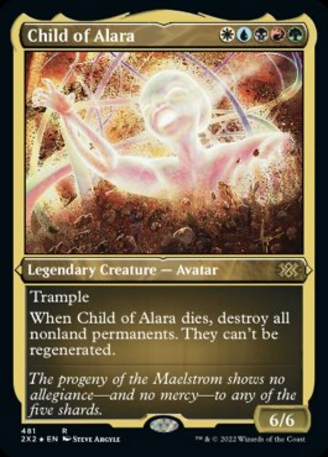 Child of Alara (Foil Etched) [Double Masters 2022] | Card Merchant Takapuna
