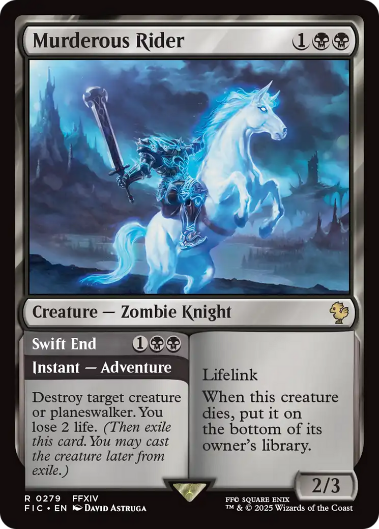 Murderous Rider [FINAL FANTASY Commander] | Card Merchant Takapuna