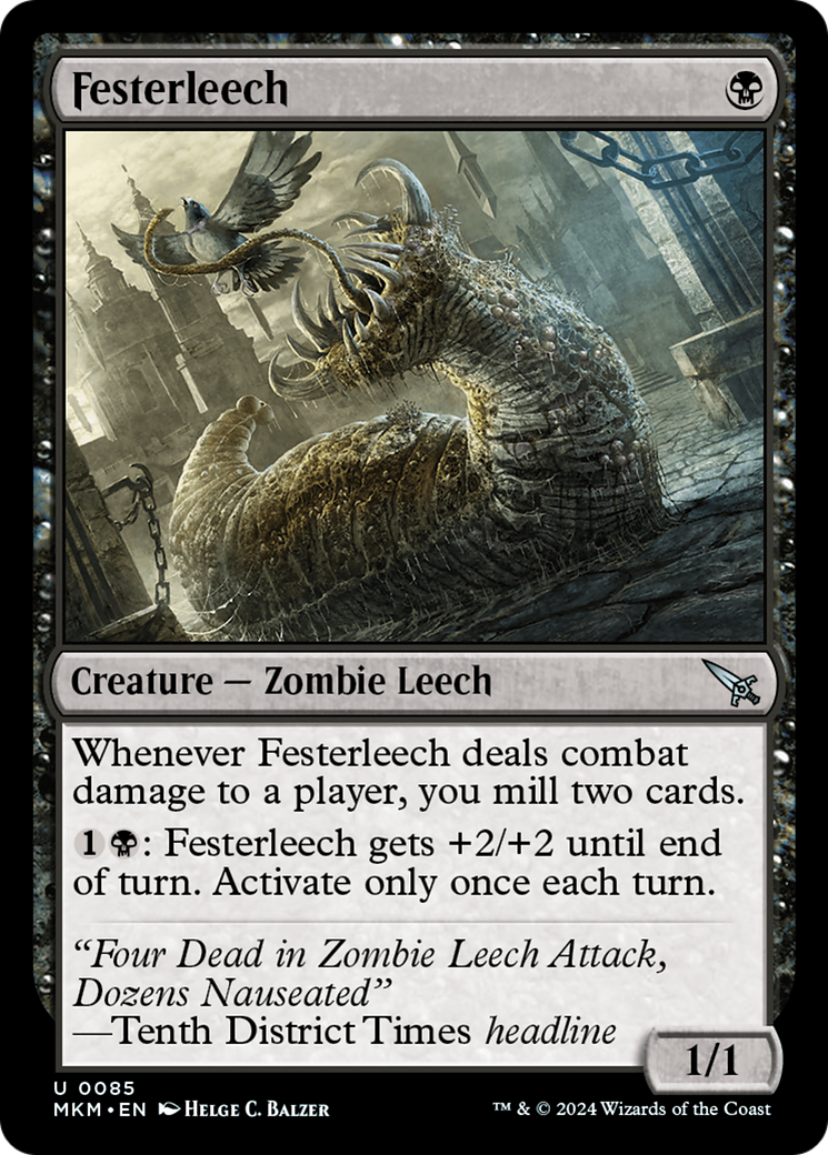 Festerleech [Murders at Karlov Manor] | Card Merchant Takapuna